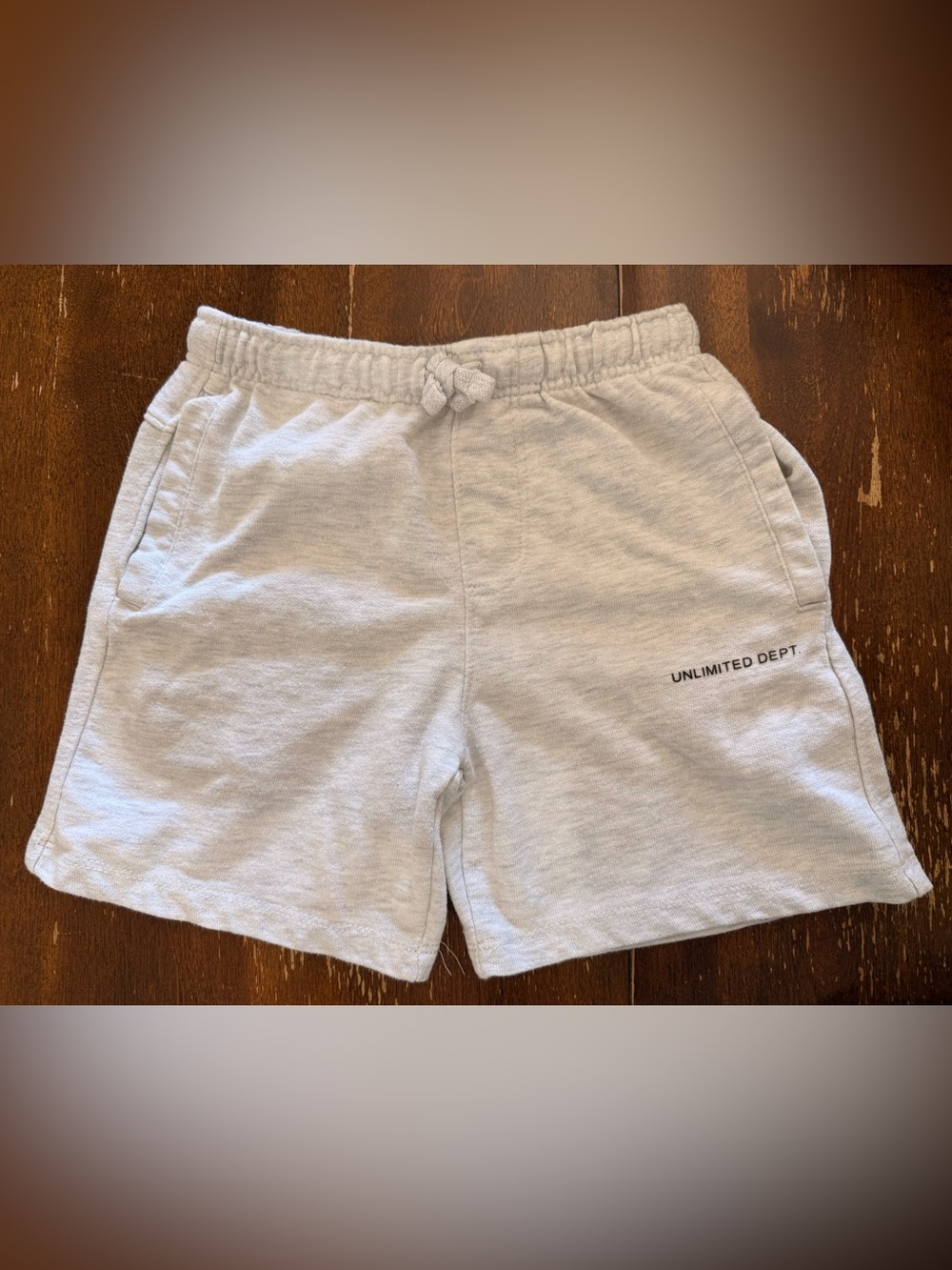 Boys Zara Athletic Shorts in light gray